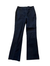 BODEN Womens Bootcut Trouser Pants Navy Blue Chino Stretch Sz 4R - £22.65 GBP