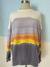 Athleta Balanced Printed Pullover Sweatshirt Women&#39;s S - £18.67 GBP