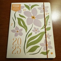 2024 2025 Monthly Planner Calendar Pocket OCS Pocket Flowers - $17.33