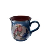 Vintage Norcrest Pink Parrot on Floral Branch Porcelain Japan Coffee Tea... - $375.38 MXN