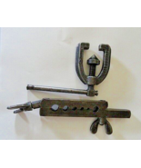 Antique Flaring Tool...Brass...Great Condition...USA...6 sizes adjustable - $19.80