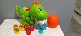 VTech Mix and Match-a-Saurus Dinosaur Learning Toy in Green  - Complete - $22.77