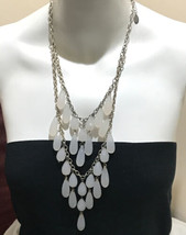 Signed Etc! Massive Necklace Chandelier Style 18-22&quot; Necklace - £8.00 GBP