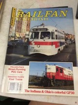 Railfan &amp; Railroad Train Magazine April 1991 - $9.99