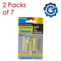 Calterm 2 Packs of 7 Yellow Shrink Seal Female Coupler 12-10 Awg Fully I... - $405.81 MXN