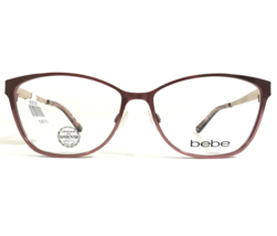 Bebe Eyeglasses Frames BB5171 660 ROSE GOLD Pink Swarovski Crystals 52-1... - £50.88 GBP