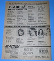 16 Magazine Photo Clipping Vintage 1978 Pen Pal Addresses - £11.84 GBP