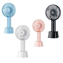 Portable Mini Hand-Held Small 3 Speed Cooler Cooling USB Rechargeable Desk Fan - £11.08 GBP