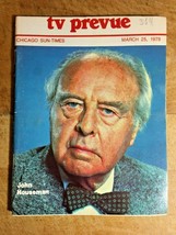 Chicago Sun-Times TV Prevue | John Houseman - The Paper Chase | March 25... - £12.38 GBP