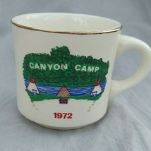 Blackhawk Area council Canyon Camp 1972 BSA Mug Cup - £22.04 GBP