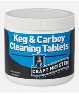 Craft Meister Keg and Carboy Cleaning Tablets - Safe for use with Beer B... - $12.37