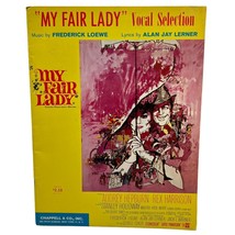 My Fair Lady Vocal Selection Vintage Songbook Piano Sheet Music 7 Songs 1956 - £9.60 GBP