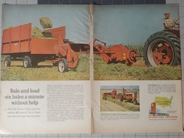 McCormick Farmall Tractor Baling Advertisement 1961 - $28.05
