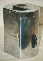 Kromex Metal Sugar Canister Kitchen Ware Container Vintage MCM USA - $29.69