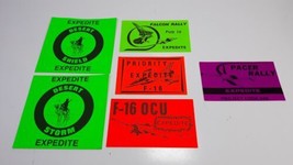 Vintage General Dynamics Project Expedite Stickers Lot of 6 - £12.78 GBP