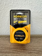 Komelon 4912 Professional Nylon Coated Steel Blade 12 ft Locking Tape Me... - $11.95