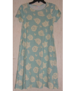 NEW WOMENS LuLaRoe Jessie PRETTY FLORAL KNIT SWING DRESS W/ POCKETS   SI... - €24,32 EUR