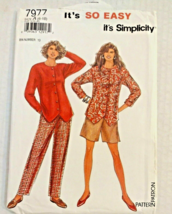 Vintage Simplicity 7977 Pants Shorts Top Sewing Pattern Uncut FF - £3.84 GBP