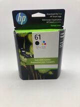 HP 61 /61 Tri-Color Ink Cartridge 2 Pack NIB - Exp 06/25 - $27.50