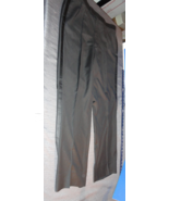 FORMAL WEDDING PROM BALL QUINCE TUXEDO PANTS W/ BLACK STRIPE 36X31.5 - $38.41 CAD
