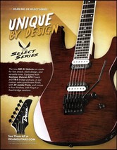 Dean MD 24 Select Series electric guitar advertisement 8 x 11 ad print - £3.31 GBP