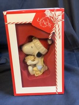 Lenox Peanuts Snoopy Dog Treats Ornament 2019 Annual Snoopy NEW IN BOX - £41.05 GBP