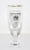 Maredsous Abdy  Beer Tall Clear Glass Collectible  - £9.28 GBP