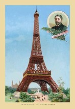 The Eiffel Tower at the Paris Exhibition, 1889 - £15.92 GBP