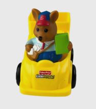 Fisher Price Little People Animalville Figure MailMan and Mail Truck and Mail - £12.95 GBP