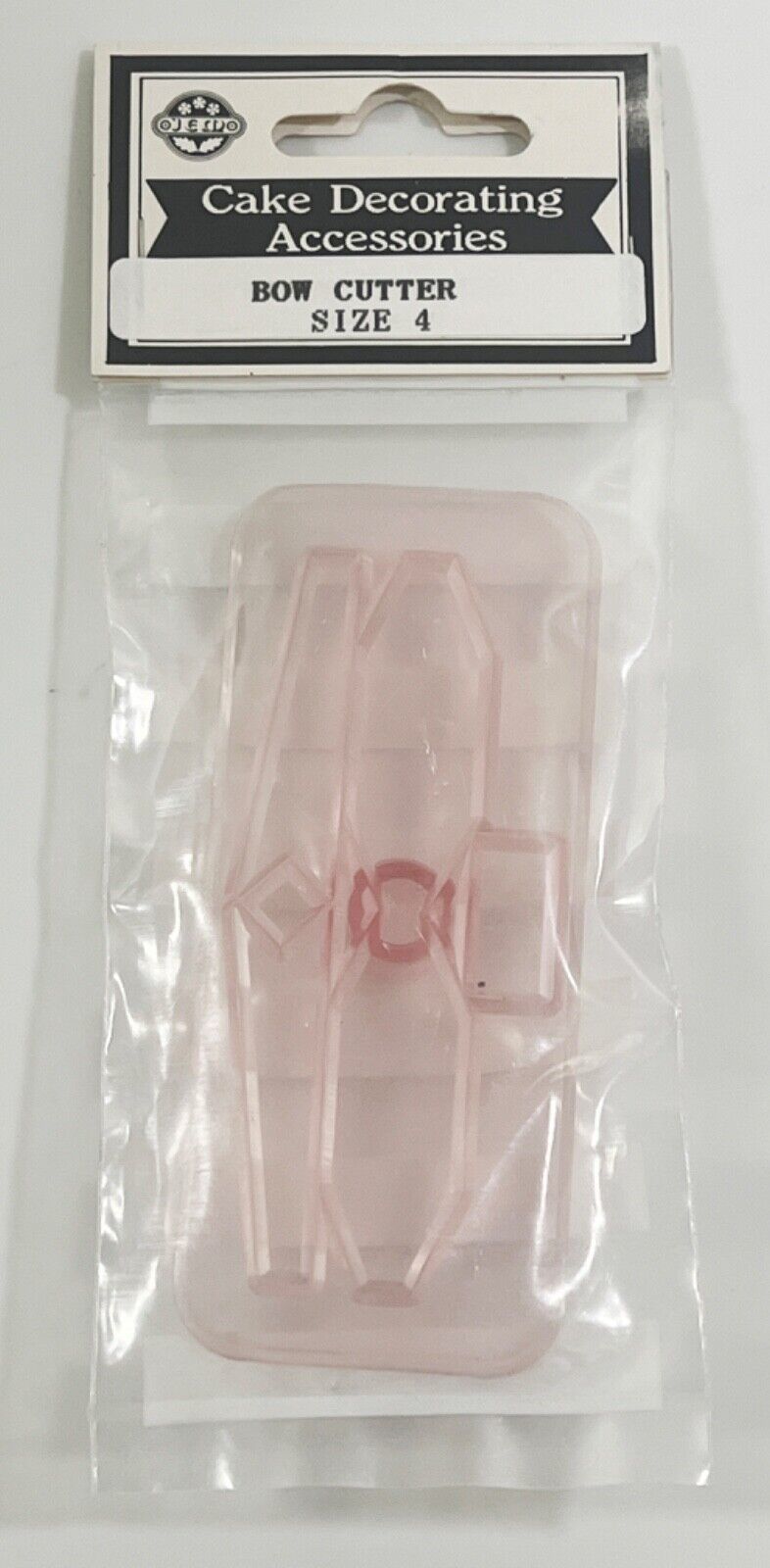 Jem Cake Decorating Accessories Bow Cutter Size 4 - $9.89