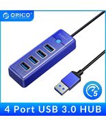 ORICO 4-Port USB 3.0 Hub with 0.49ft Cable Blue Fast Data Transfer - $66.02 MXN ORICO 4-Port USB 3.0 Hub with 0.49ft Cable Blue Fast Data Transfer - $66.02 MXN