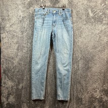 Levis Jeans Womens 32x31 Light Wash 512 Custom All Seasons Tech Midrise Slim Fit - £11.35 GBP