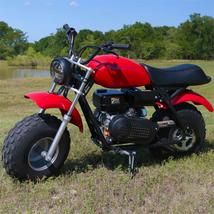 MotoTec 200cc 6.5HP Trailcross Gas Powered Mini Bike Red or Grey - $1,260.00