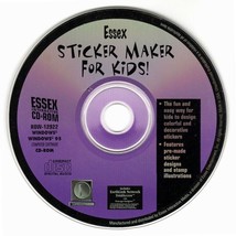 Sticker Maker For Kids! (PC-CD, 1996) for Windows - NEW CD in SLEEVE - £3.17 GBP