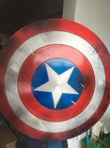 Captain America Shield-Metal Sostegno Riproduzione, Marvel Steven Rogers - £117.33 GBP