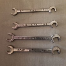 Vintage KAL Brand Small Offset Wrench Lot of 4, 1/4&quot;, 5/16&quot;, 7/32&quot;, 9/32&quot; - $14.80