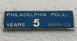 Philadelphia Police Department 5 Year Service Award Pin Lapel Police Pin - £19.62 GBP