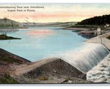 Quemahoning Dam Johnstown Pennsylvania Pa 1915 DB Cartolina T2 - $4.04