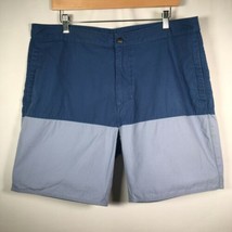 Patagonia Men&#39;s Sz 36 100% Organic 7&quot; Shorts Blue Two Tone - £15.48 GBP