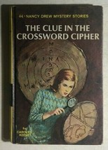 NANCY DREW Clue In Crossword Cipher by Carolyn Keene (1967) Grosset &amp; Dunlap HC - £10.07 GBP