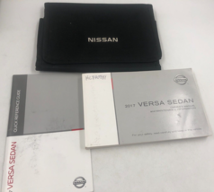 2017 Nissan Versa Sedan Owners Manual Set with Case OEM E01B67008 - $26.99