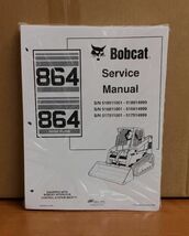 Bobcat 864 Compact Track Loader Service Manual Shop Repair Book 2 Part #... - $45.54