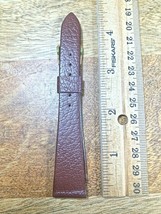 Vintage Speidel (NIB) Brown Leather Watch Band (19mm or 3/4&quot;) (K8181) - £14.94 GBP