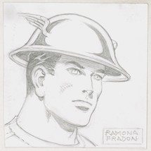 Ramona Fradon Signed Golden Age Flash Original DC Comics / JSA Art Sketch - £160.81 GBP