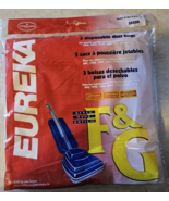 Genuine Eureka Upright Pack of 3 Type F&amp;G Vacuum Cleaner Bags New #52320... - £3.98 GBP