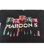 Maroon 5 T-Shirt Black Rock N Roll - $5.93