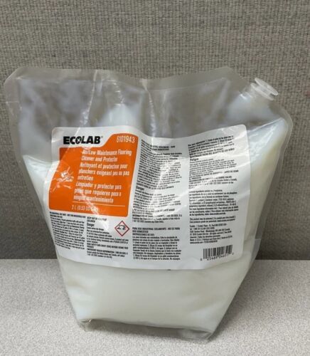1 Bag Ecolab 6101943 No/Low Maintenance Flooring Cleaner &amp; Protector 2L - $69.29