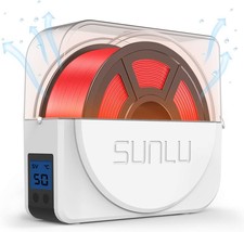 Sunlu Filament Dryer Box With Fan For 3D Printer Filament, Upgraded, White - $51.99
