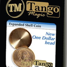 Expanded Shell New One Dollar (Head) (D0122) by Tango Magic - Trick - £30.06 GBP