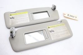 06-13 AUDI A3 8P HATCHBACK LEFT DRIVER & RIGHT PASSENGER SUN VISORS PAIR E2027 image 11